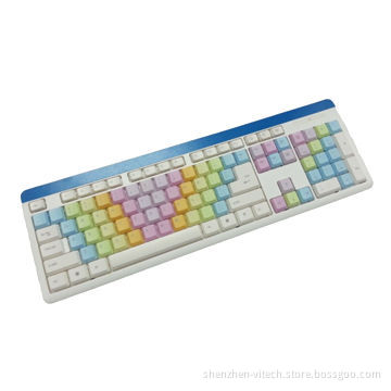 Simple and popular wireless keyboard with 2.4GHz